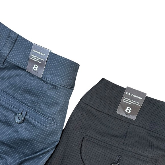 The Limited Lot of 2 NEW Women's Shorts Sexy Drew Fit Exact Stretch Size 8 - Picture 2 of 16